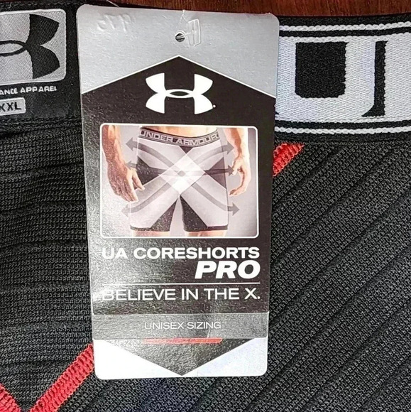 NWT Deadstock from 2009 Under Armour Coreshorts Pro comp. unisex. XXL - Picture 3 of 6